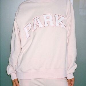 Pink Parke Mockneck